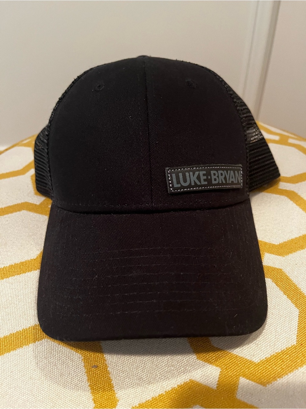Luke Bryan Black Trucker Cap - Classic Mesh Baseball Hat